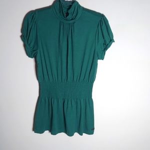 Candie's Green Top Sz XL